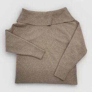 Paige Sweater Womens Size Small Izabella Off the Shoulder Soft Wool Blend